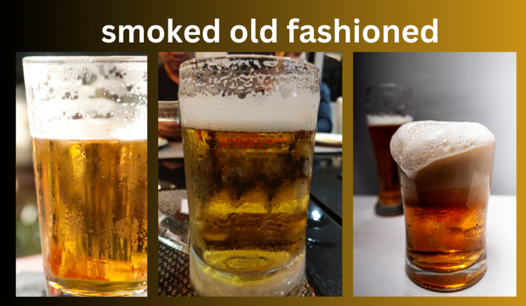 smoked old fashioned