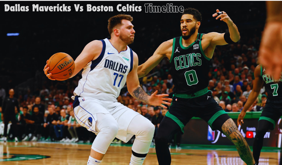 Dallas Mavericks Vs Boston Celtics Timeline