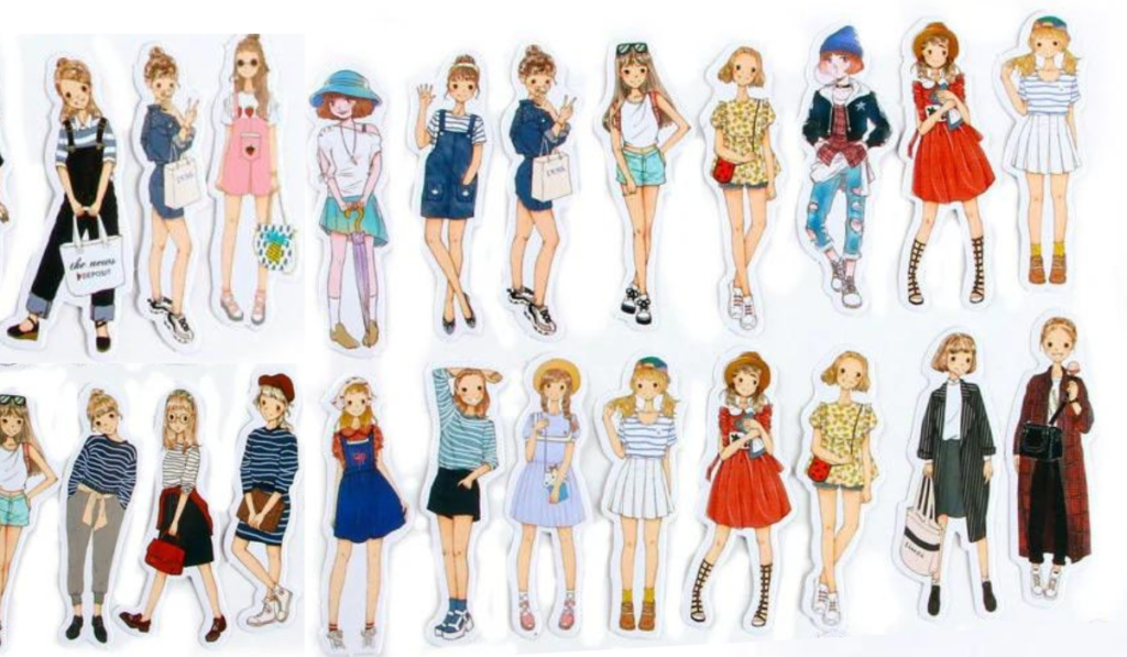 icon fashionista stickers