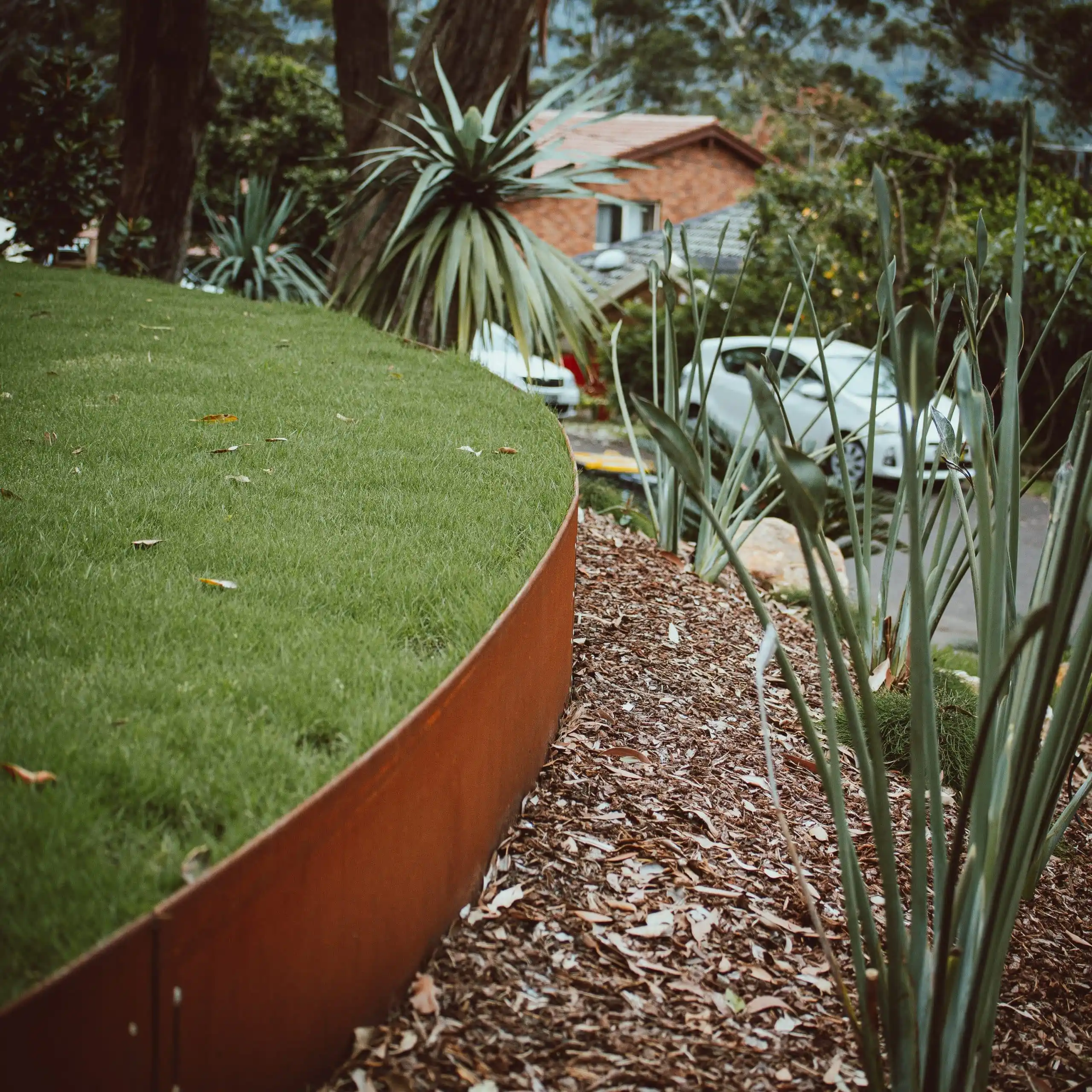 Cor-Ten Steel Edging