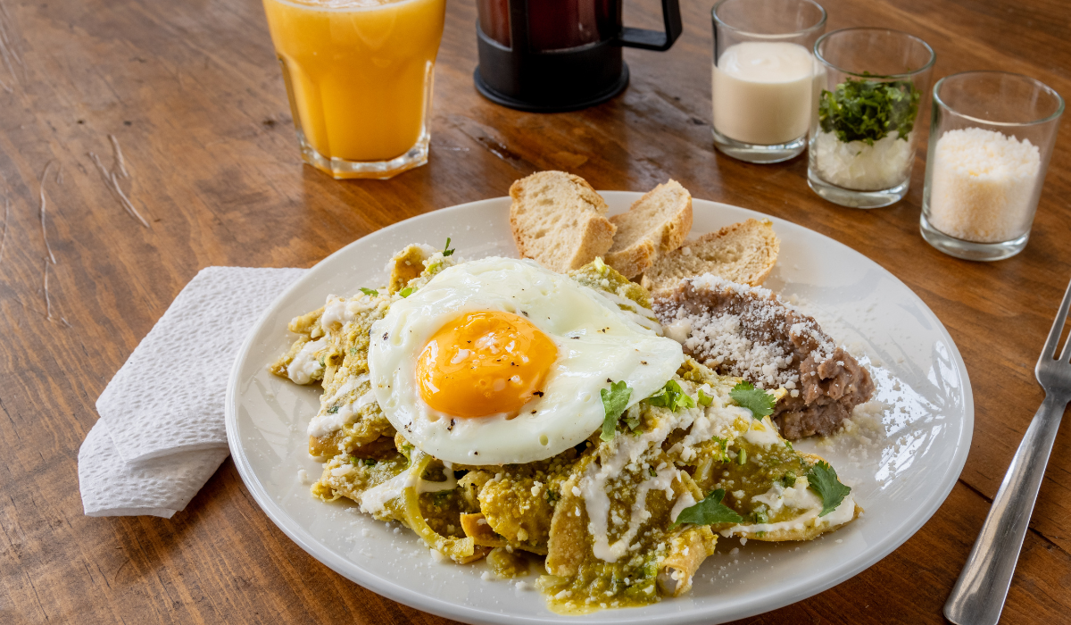 celebrating chilaquiles