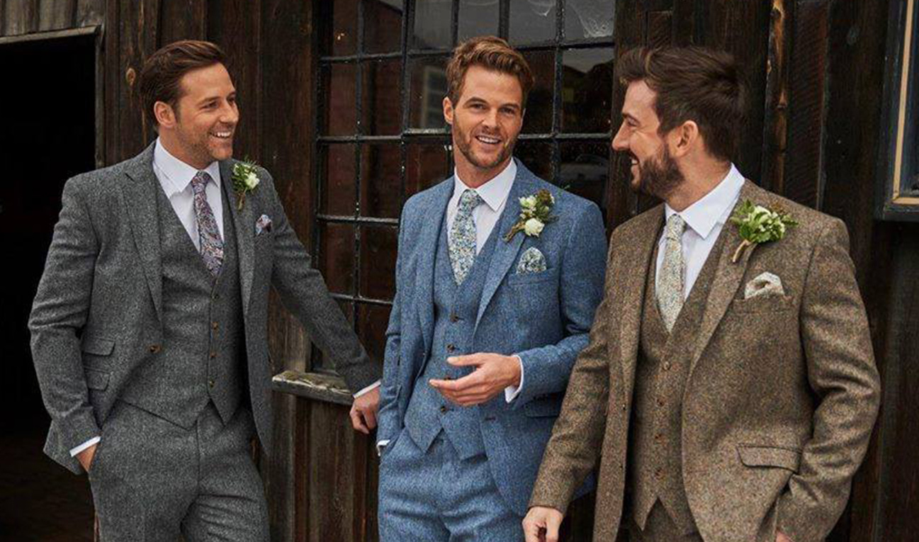 Men’s Tweed Suits: