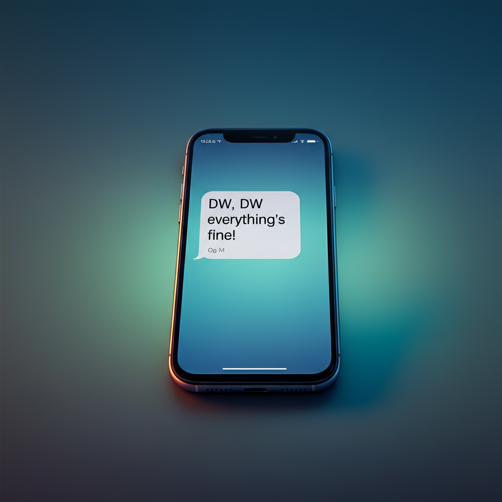 what does dw mean texting