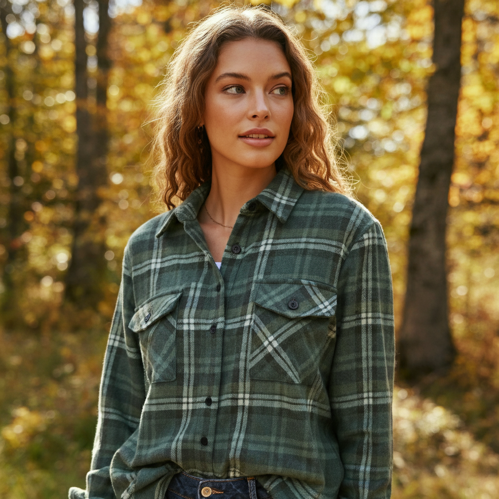 plaid shirt
