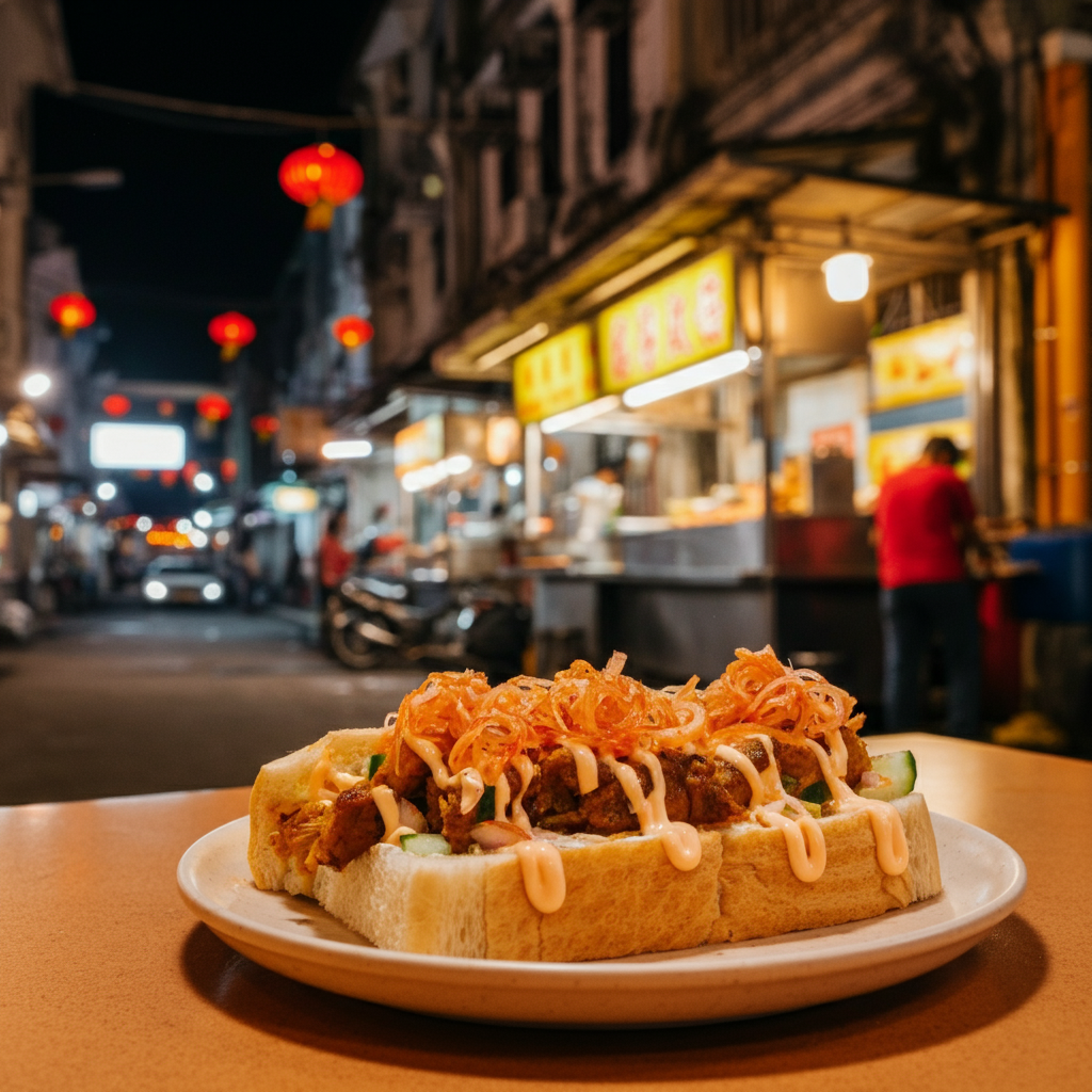 chinatown hawker leftovers consumption
