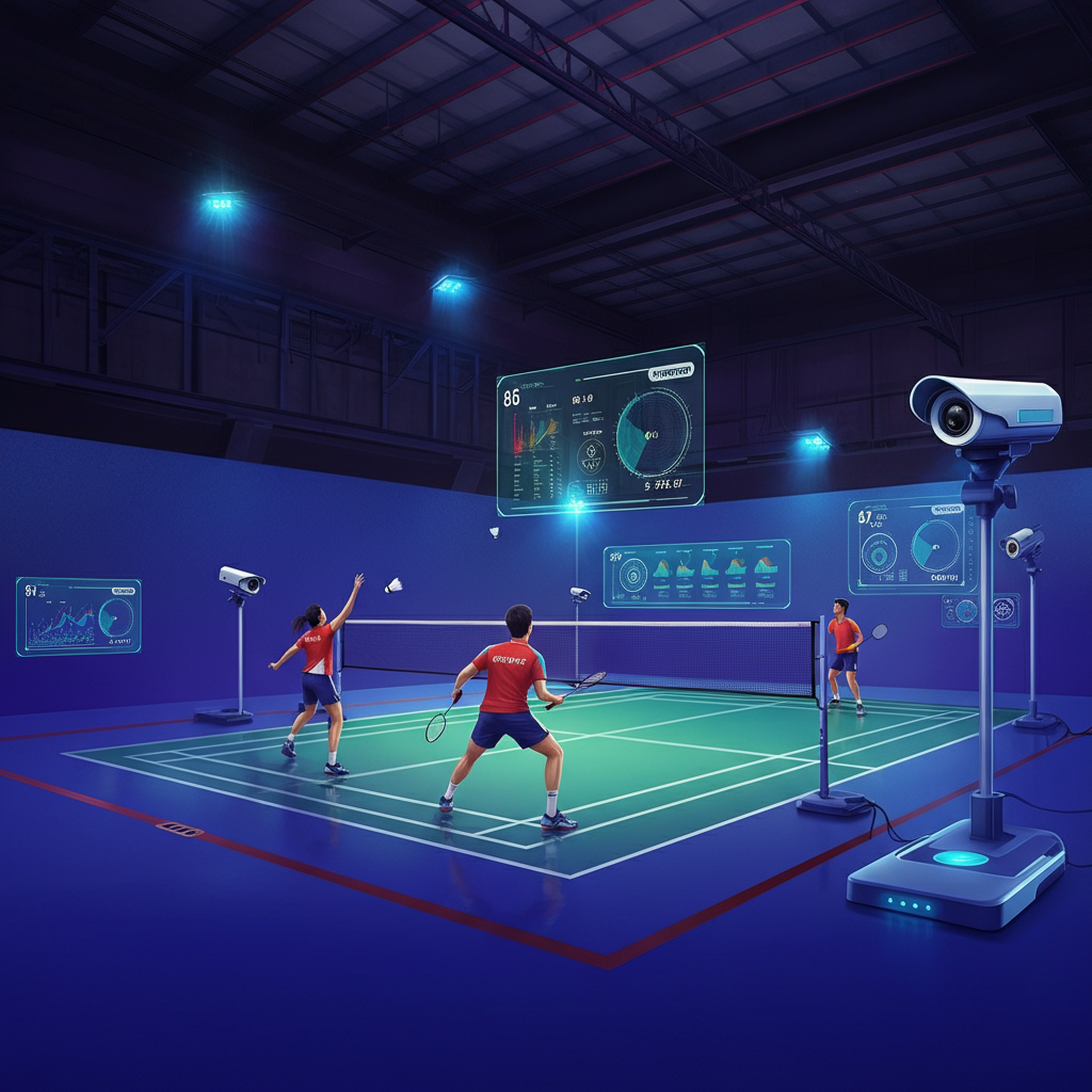 how does technology contribute to badminton