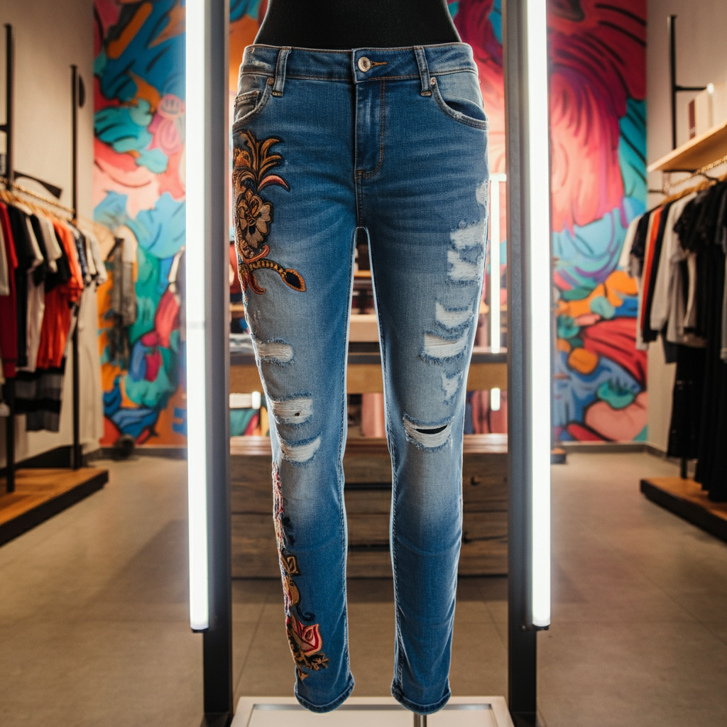 flying monkey jeans