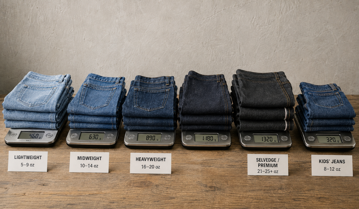 Pair of Jeans Weigh